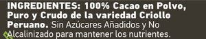 
                  
                    Carregar imagem no visualizador da galeria, 100% CRU | Cacau em Pó | Bio
                  
                