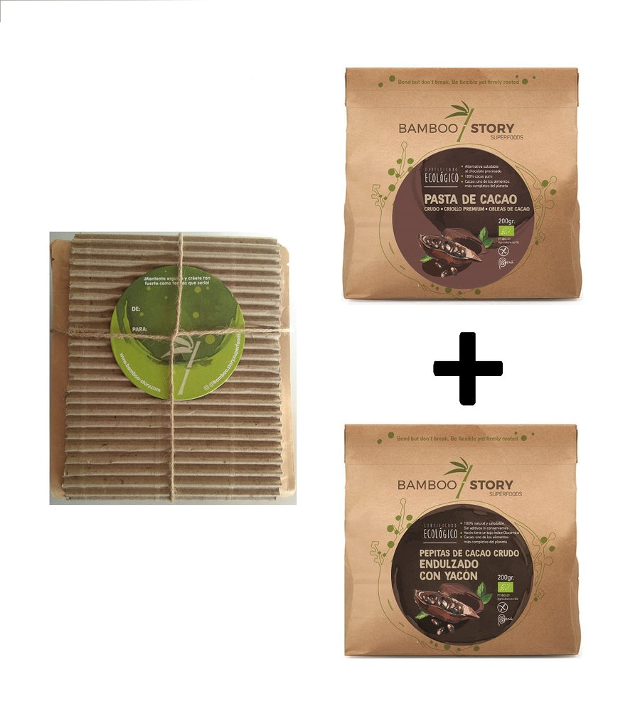 Offre Pack Pâtes Cacao/Cacao Yacon 200 Gr.